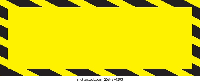 Caution warning line icon vector. caution yellow danger tape warning line. Vector illustration.