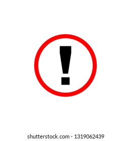 Caution Warning Sign Sticker. Editable vector stroke 64x64 Pixel