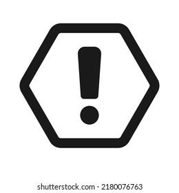 Etiqueta de la señal de advertencia con precaución. Ilustración del vector de advertencia de peligro plano
