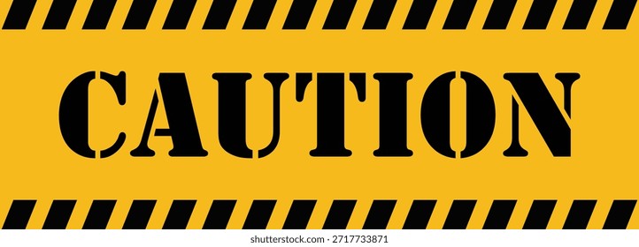 Fondo de la raya de seguridad negro amarillo de la señal de precaución