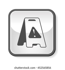 caution wet floor icon