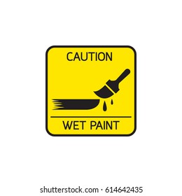 Caution Wet Paint