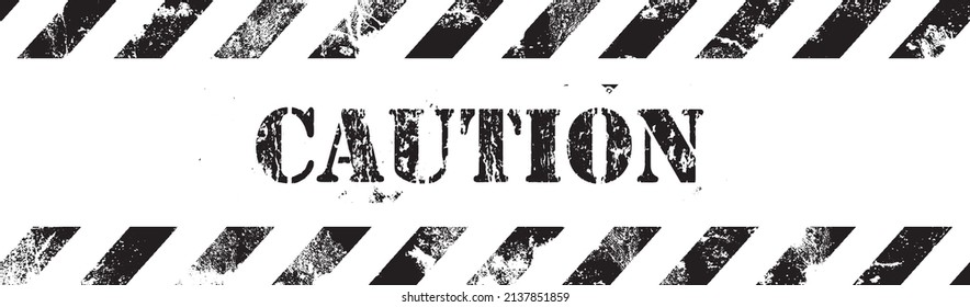 caution yellow sign. Vector icon.