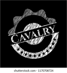 Cavalry on blackboard