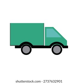 Cavard Van Vector, Covered Van Vector, Free Vector