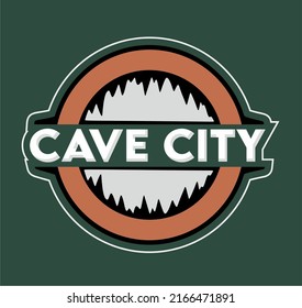 Cave City Kentucky with green background 