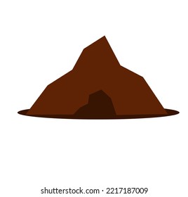 cave icon vector illustration simple design element