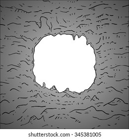 cave illustration