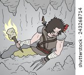 Cave man