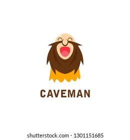 Cave Man Logo Design