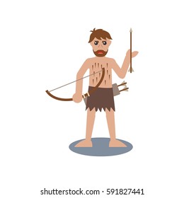 Caveman cartoon character