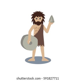 Caveman cartoon character