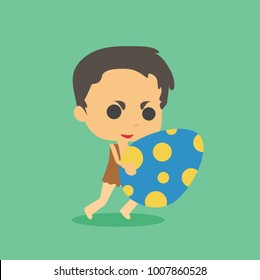 Caveman Cartoon Illustration