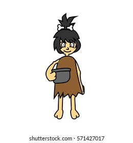 caveman character vector