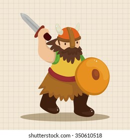 caveman theme element