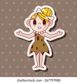 caveman theme elements