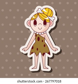 caveman theme elements