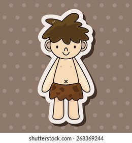 caveman theme elements