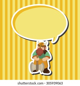 caveman theme elements