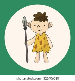 caveman theme elements