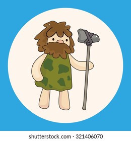 caveman theme elements