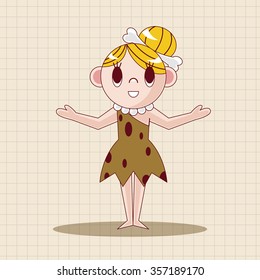 caveman theme elements