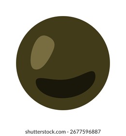 Caviar 2 lindo sobre un fondo blanco, Ilustración vectorial.