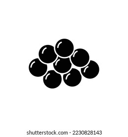 Caviar icon logo design template vector symbol