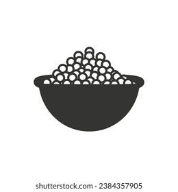 Caviar Icon on White Background - Simple Vector Illustration