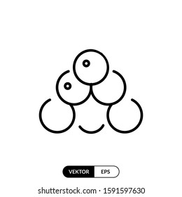 Caviar icon vector illustration logo template for many purpose. Isolated on white background.