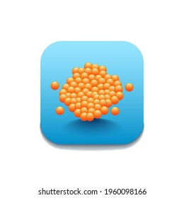 Caviar Seafood Logo Vector Symbol Icon Design Style