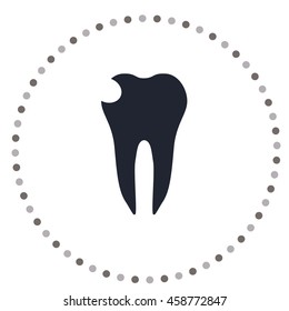 Cavity icon, vector design element