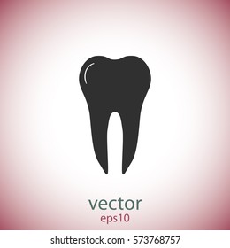 Cavity icon, vector design element