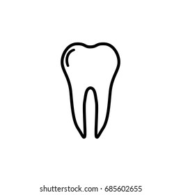 Cavity icon, vector design element