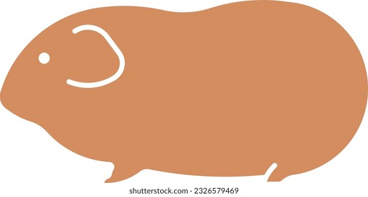 cavy Guinea pig animal wild Flat