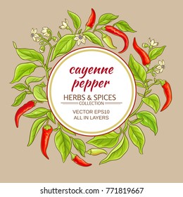 cayenne pepper frame