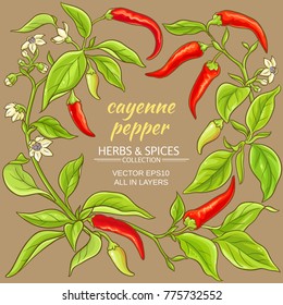 cayenne pepper frame