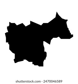 Cayey Karte, administrative Abteilung von Puerto Rico. Vektorillustration.