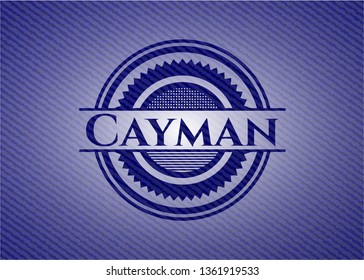 Cayman with denim texture