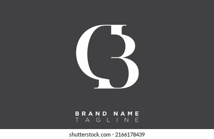 Cb Alphabet Letters Initials Monogram Logo Stock Vector (Royalty Free ...