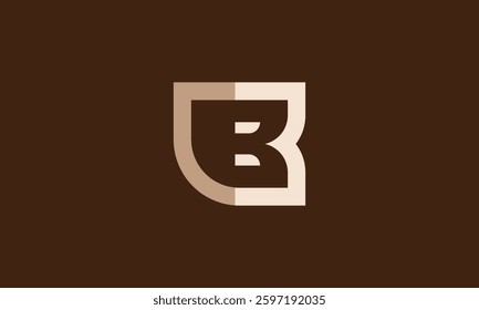 CB artistic monogram logo design