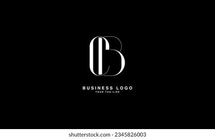 CB, BC, Abstract Letters Logo monogram