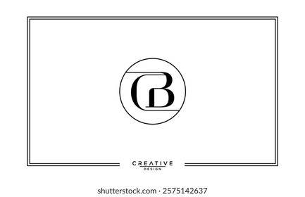 CB, BC, C, B, Abstract Letters Logo Monogram