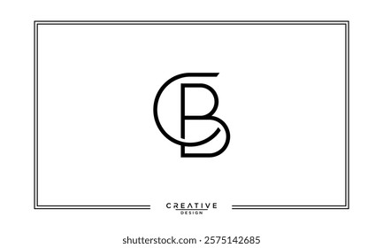 CB, BC, C, B, Abstract Letters Logo Monogram