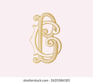 CB, BC, logo CB, Letter CB,  Monogram CB, Wedding Monogram, Wedding Logo, Logo Design , Monogram Vintage