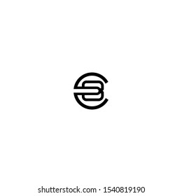 CB or C B Logo Icon Vector Template