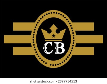 CB Crown Style Unique Logo