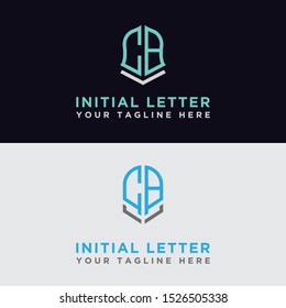 CB initial set of modern graphic design. Inspiring logo design for all companies. -Vectors