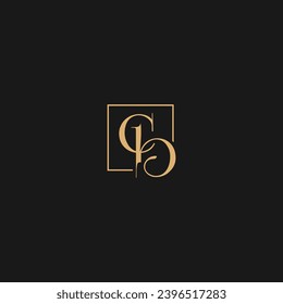 CB Letter Logo With Creative Modern Business Typography Vector Template,