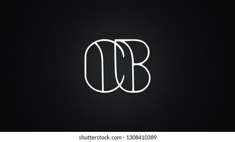 CB Letter Logo Design Template Vector